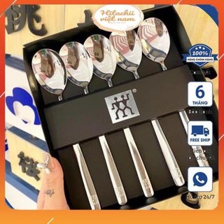 Set 5 thìa inox 304 của Đức cao cấp