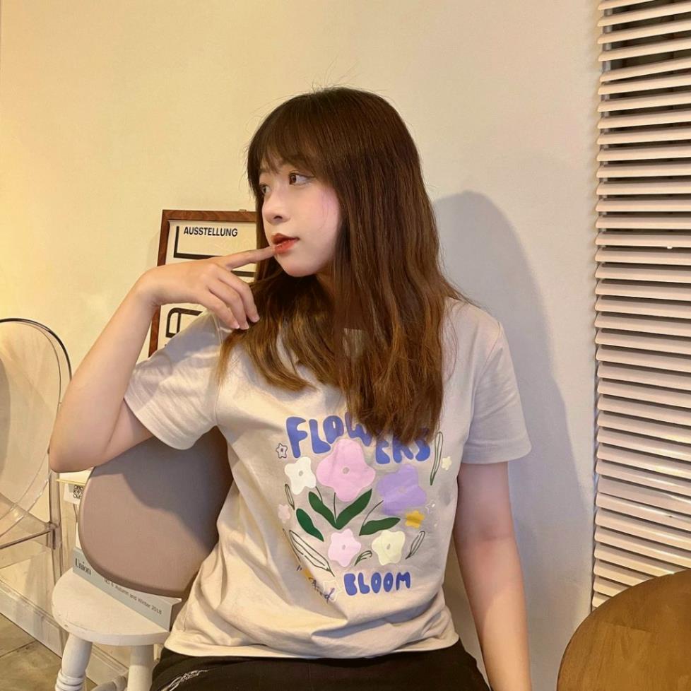 Áo Baby Tee "Flowers" THE GOOD, áo thun baby tee hoa Flower Localbrand.studio Seller Localbrand 2023