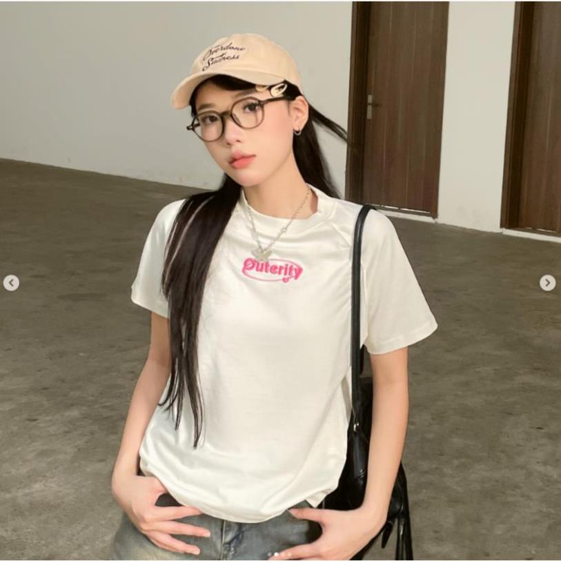Áo Thun Baby Tee Outerity - Heart Satellite Tee Unisex Nam Nữ Localbrand Localbrand.studio Seller Localbrand 2023