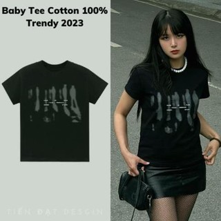 Áo baby tee ngắn tay FUAS Shadow Baby T-Shirt, áo thun baby tee trendy 2023 localbrand.studio Seller Localbrand 2023