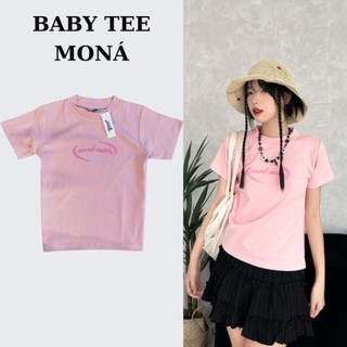 Áo thun baby tee MONÁ - TERRA, Áo phông form baby tee nữ Localbrand.studio Seller Localbrand 2023