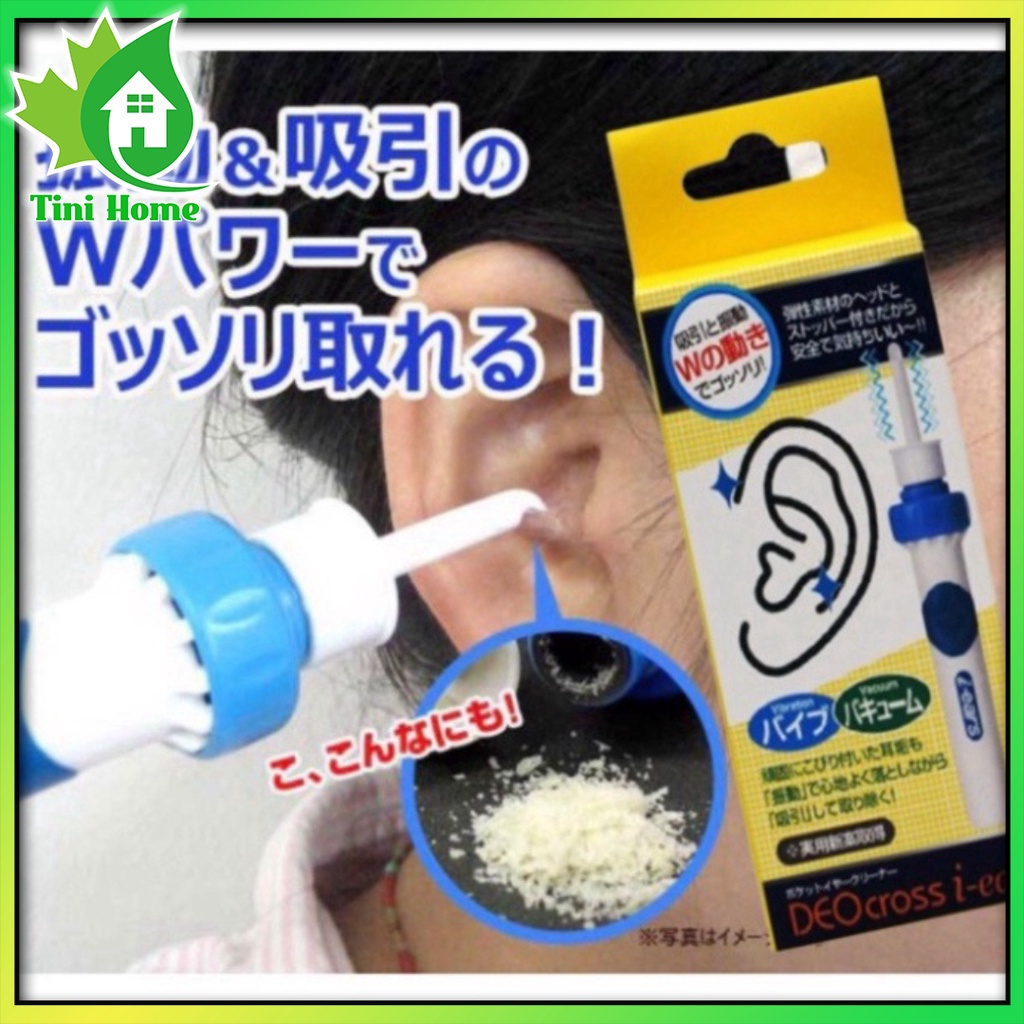 Máy Hút Ráy Tai Nhật Bản, Bộ Lấy Ráy Tai An Toàn Cho Bé, Máy Hút Ráy Tai Tự Động - Tinihome