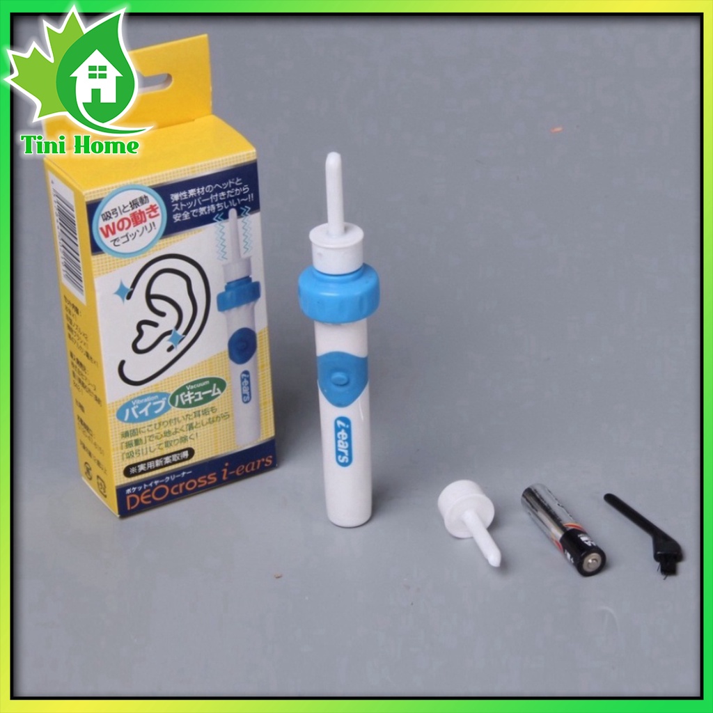 Máy Hút Ráy Tai Nhật Bản, Bộ Lấy Ráy Tai An Toàn Cho Bé, Máy Hút Ráy Tai Tự Động - Tinihome