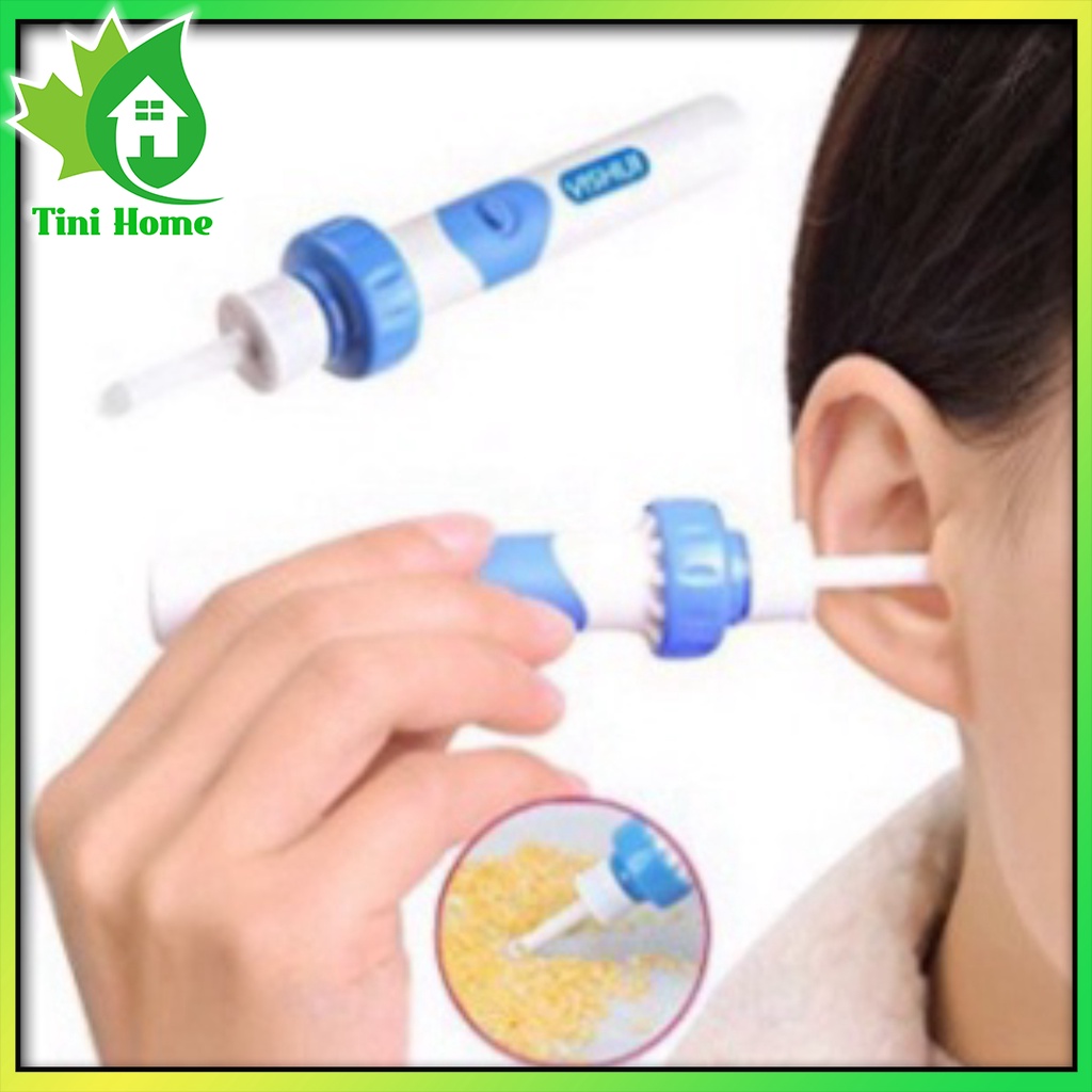 Máy Hút Ráy Tai Nhật Bản, Bộ Lấy Ráy Tai An Toàn Cho Bé, Máy Hút Ráy Tai Tự Động - Tinihome