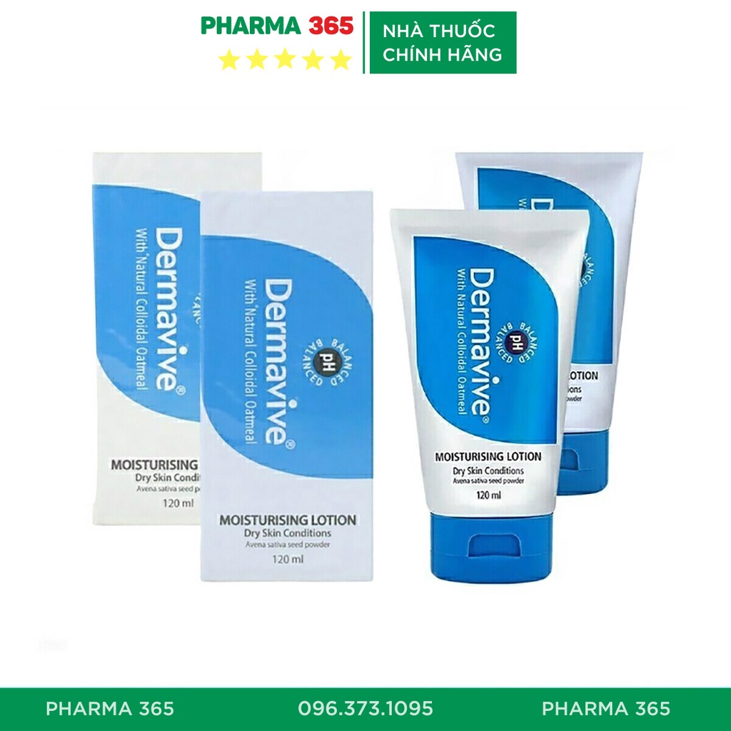 Kem dưỡng ẩm da Dermavive cung cấp độ ẩm cho da, làm sáng da, mịn da, ngăn ngừa lão hóa, bảo vệ da - Pharma 365