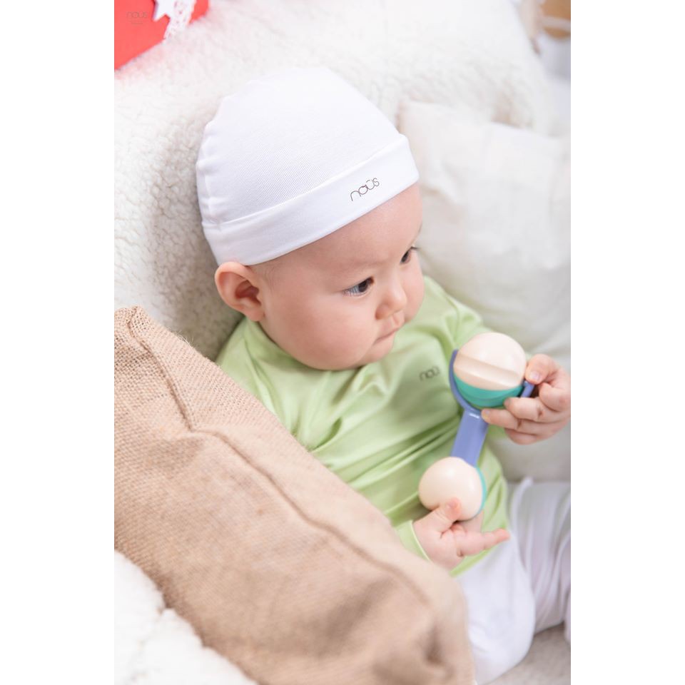 Mũ Bo Nous Chất Petit Siêu Mềm, Mịn Cho Bé Sơ Sinh 0-4 Tháng