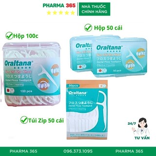 Tăm chỉ nha khoa oraltana tanaphar - chỉ nha khoa oraltana - pharma 365