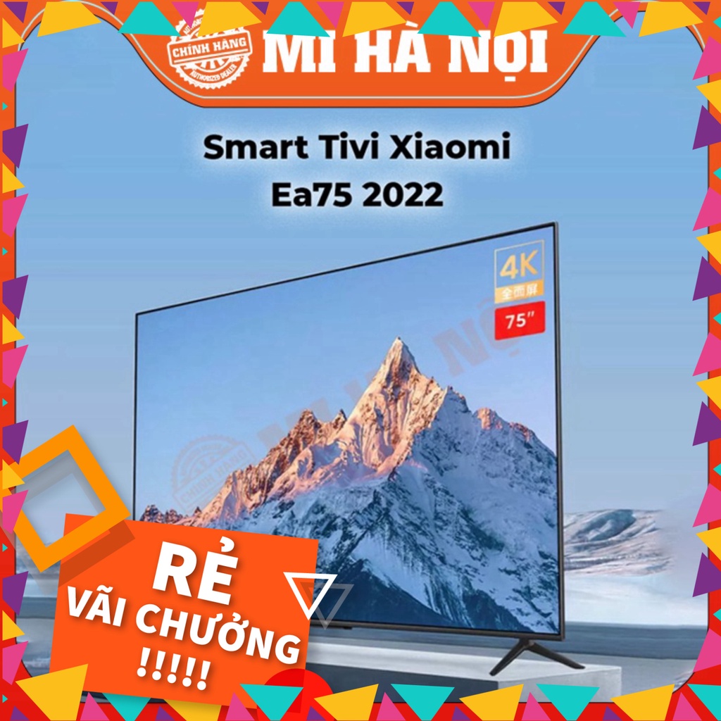 Tặng giá treo- Smart Tivi Xiaomi EA50/EA 55/ EA65/EA70/ EA75 (INCH)- Chính Hãng