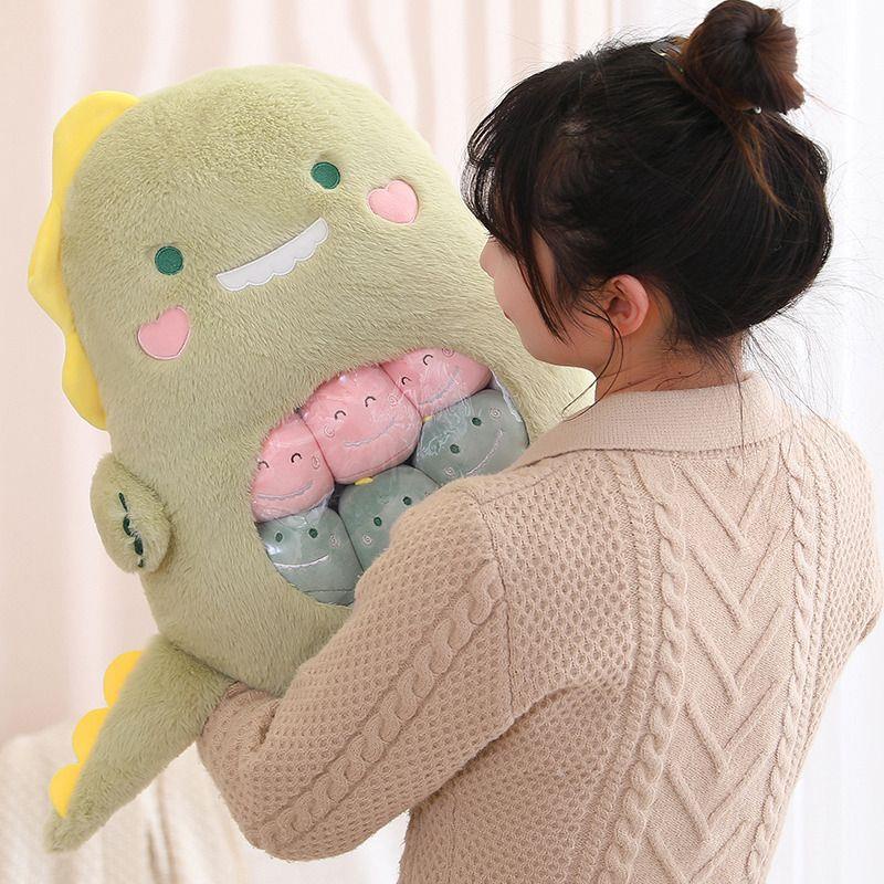 Gối Nhồi Bông Hình Bánh Snack Gấu Hồng Dễ Thương Dùng Làm Quà Tặng Sinh Nhật Cho Bé Gái