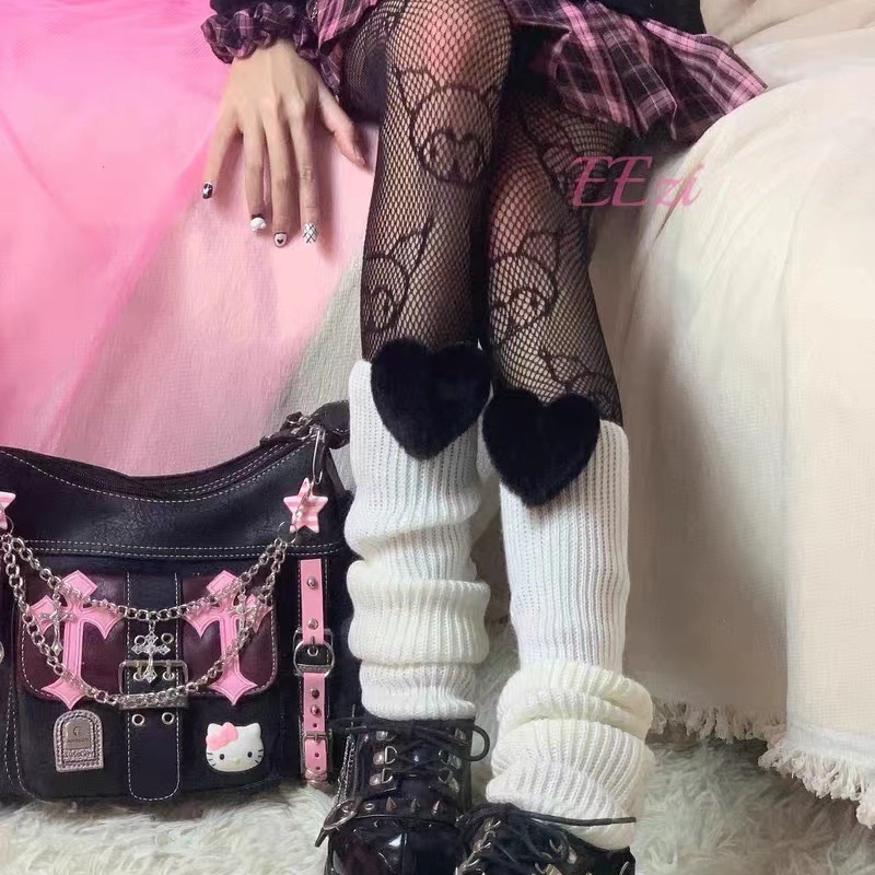 Túi Xách Niche Chính Hãng Nữ Y2k Cool Girl Kitty Cat Túi Tote Màu đen Hồng Tương Phản Nữ