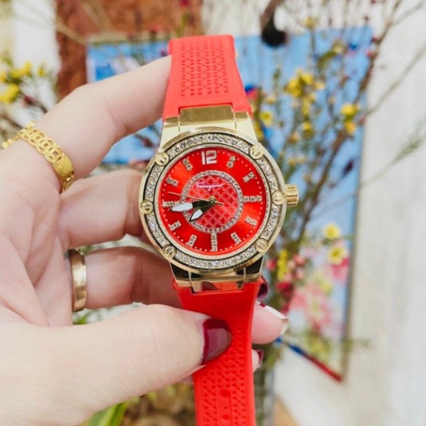 Đồng hồ nữ Ferragamo, hàng full box, thẻ bảo hành 12 tháng - Dongho.savanto