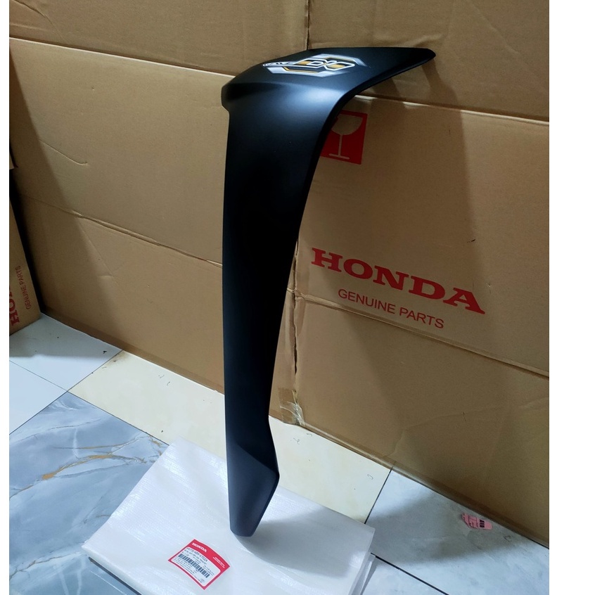 Cánh yếm bên trái WAVE A110  màu Đen nhám chính hãng Honda