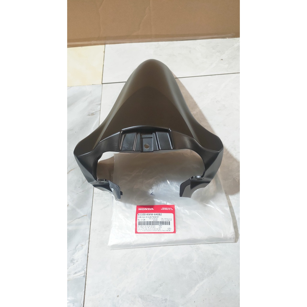 Chắn bùn trước | dè trước WAVE A110  màu Đen nhám chính hãng Honda