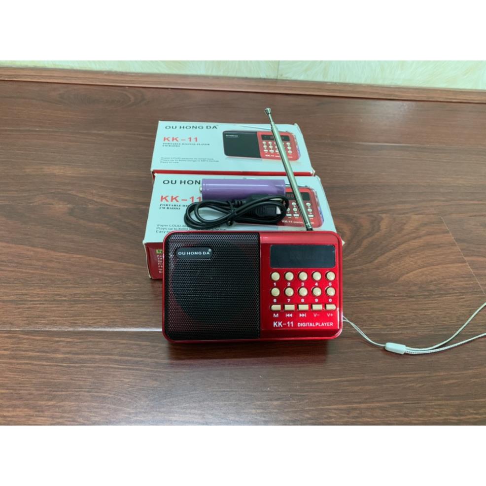 ĐÀI RADIO FM NGHE NHẠC QUA USB VÀ THẺ NHỚ KK - 11 - ADP209