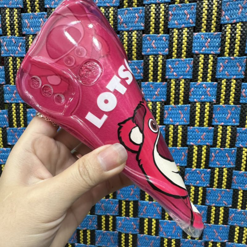 Case ốp lưng Samsung A10S dẻo gấu dâu lotso siêu dễ thương bảo vệ camera