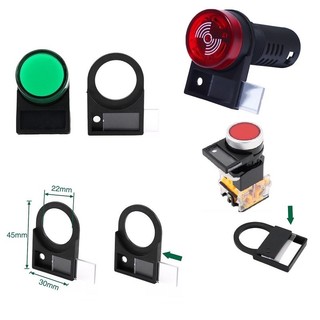 Nhãn nút ấn gắn tủ điện phi 22 và 25 túi 100pcs