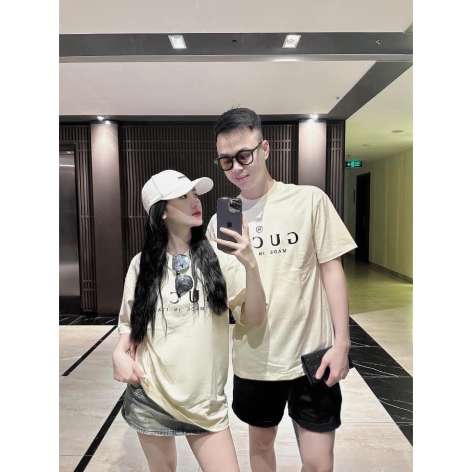 Áo thun cho bé gu ci basic, áo thun gia đình, TP KIDS,