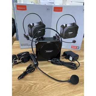Loa trợ giảng không dây zansong m80 kết nối bluetooth 5.0. usb và thẻ nhớ