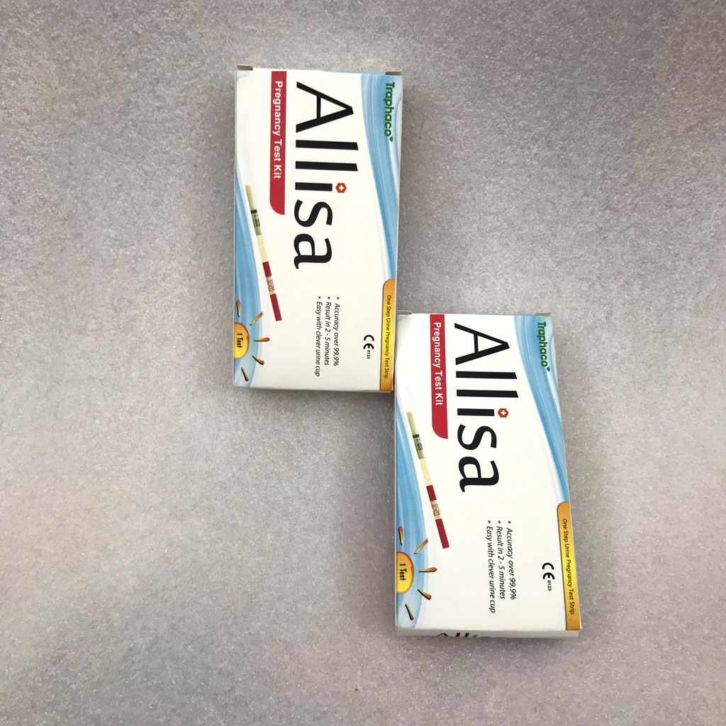 Que thử thai Allisa - Traphaco, giúp phát hiện thai kỳ sớm với độ chính xác cao