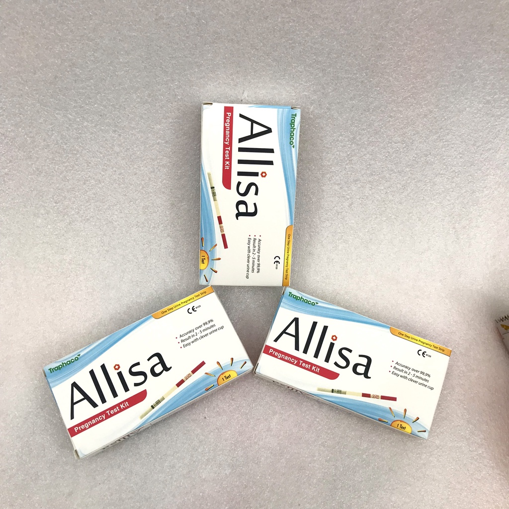 Que thử thai Allisa - Traphaco, giúp phát hiện thai kỳ sớm với độ chính xác cao