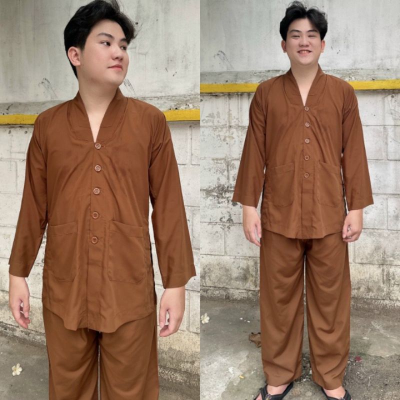 Có BIGSIZE Đồ lam đi chùa nam la hán truyền thống katê đủ màu