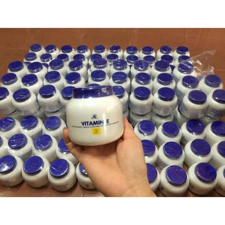 Kem dưỡng  body Vitamin E Thái Lan 200ml, Kem vitamin E Thái Lan chính hãng