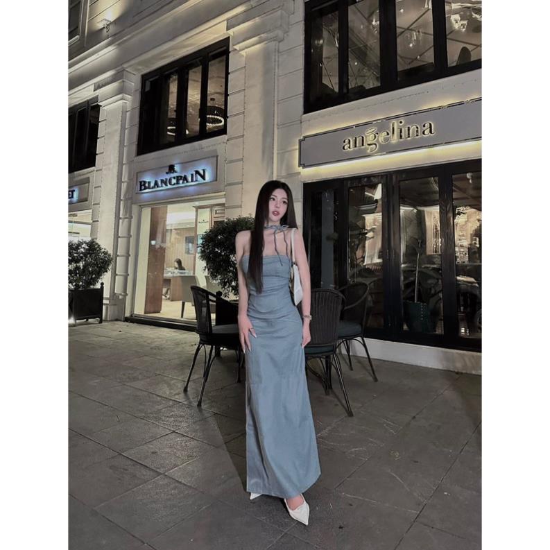 Set Denim 3in1 Quây Dây Nơ MPB