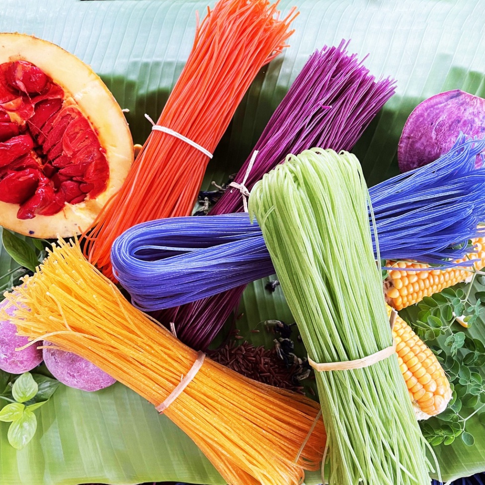 Bún gạo lứt rau củ ngũ sắc hữu cơ ANNUT ăn kiêng giảm cân healthy eatclean cho người tiểu đường, gym, yoga, mẹ bầu