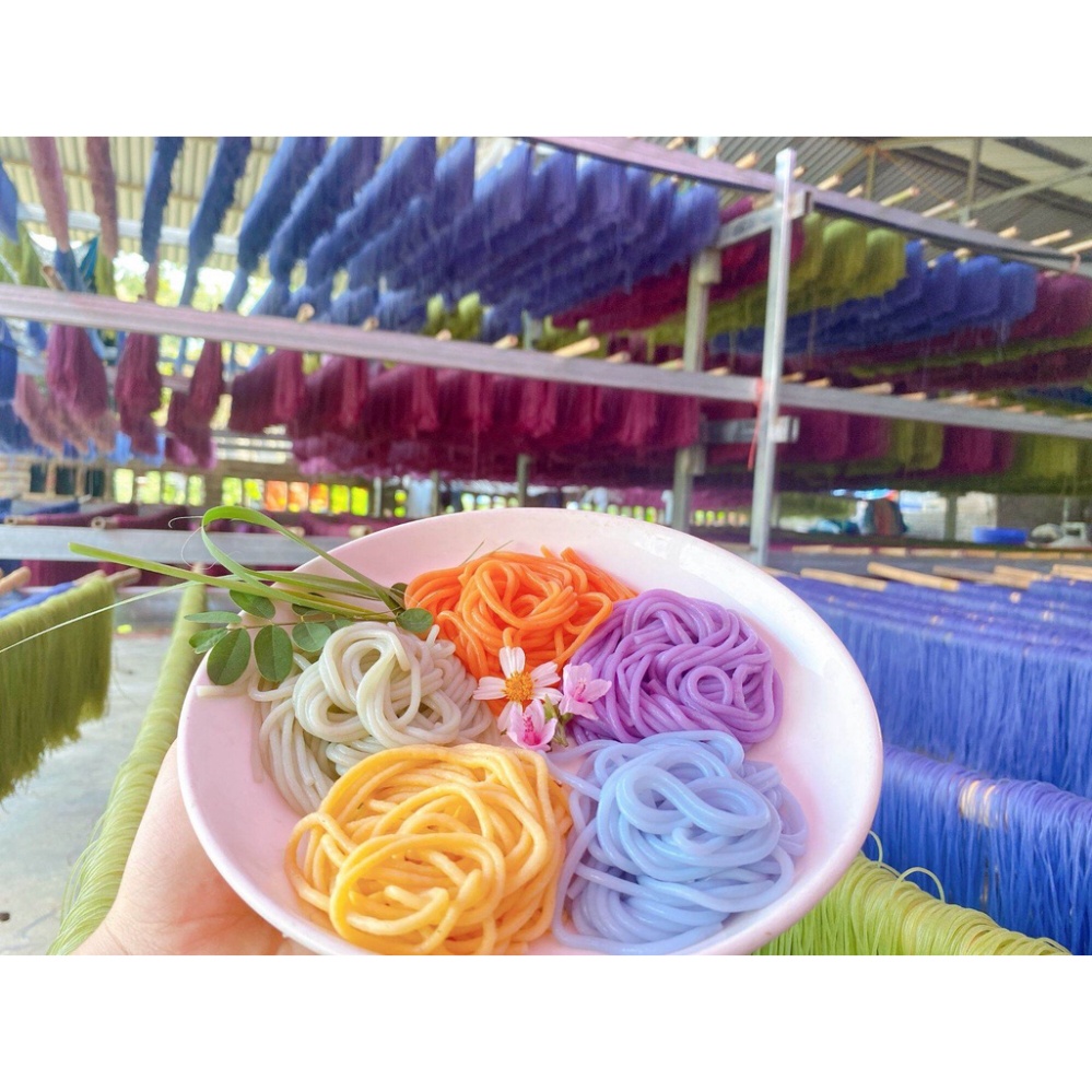 Bún gạo lứt rau củ ngũ sắc hữu cơ ANNUT ăn kiêng giảm cân healthy eatclean cho người tiểu đường, gym, yoga, mẹ bầu