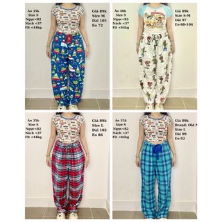 Quần flannel 2hand đồng giá 89k