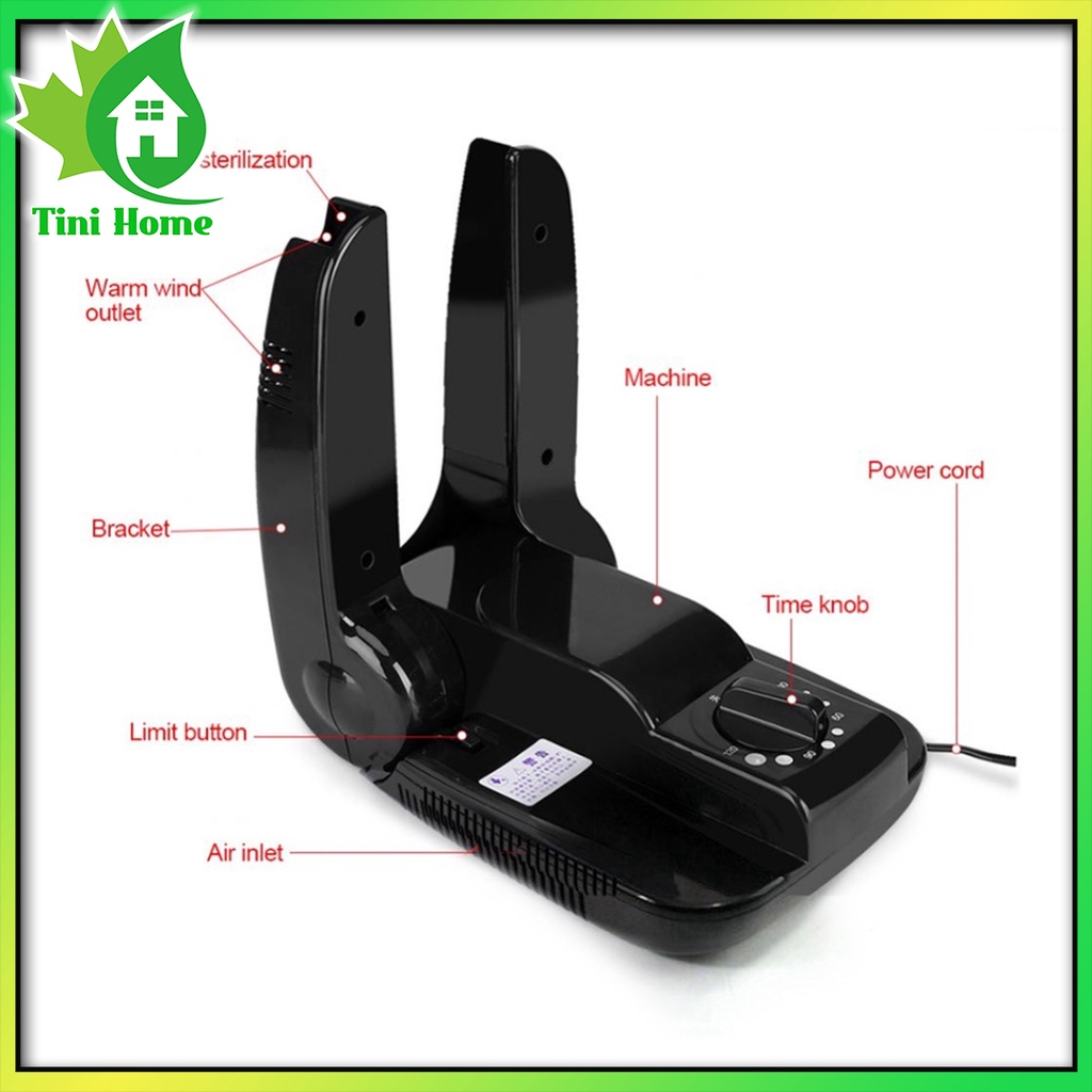 Máy Sấy Khô Giày, Tất, Khử Mùi Hôi Đa Năng Tiện ích, chống hôi chân - Tinihome