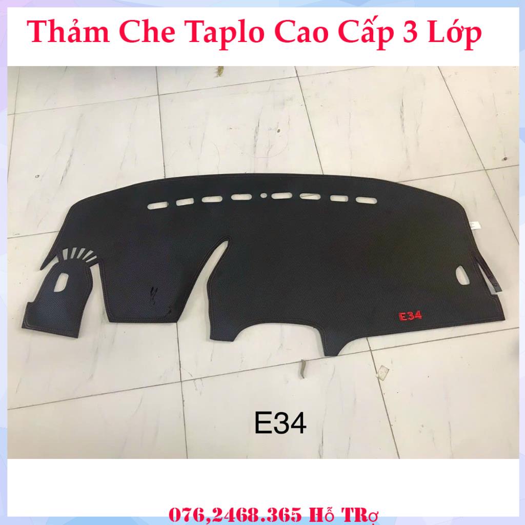 Thảm Taplo Vinfast Vf E34 Vf8 Vf9,Thảm Lót Taplo Xe Hơi Cao Cấp Hàng 3 Lớp Có Chống Trượt,Da Đẹp Bảo Hành 12 Tháng