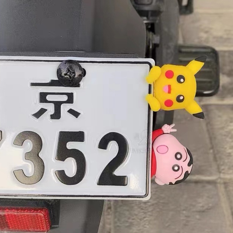 Búp Bê Nhỏ Nhắn Dễ Thương Dùng Trang Trí Kính Chắn Gió Xe Máy Điện