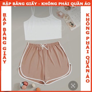 Rập giấy a0 mã r476 - bộ đùi thun bé gái