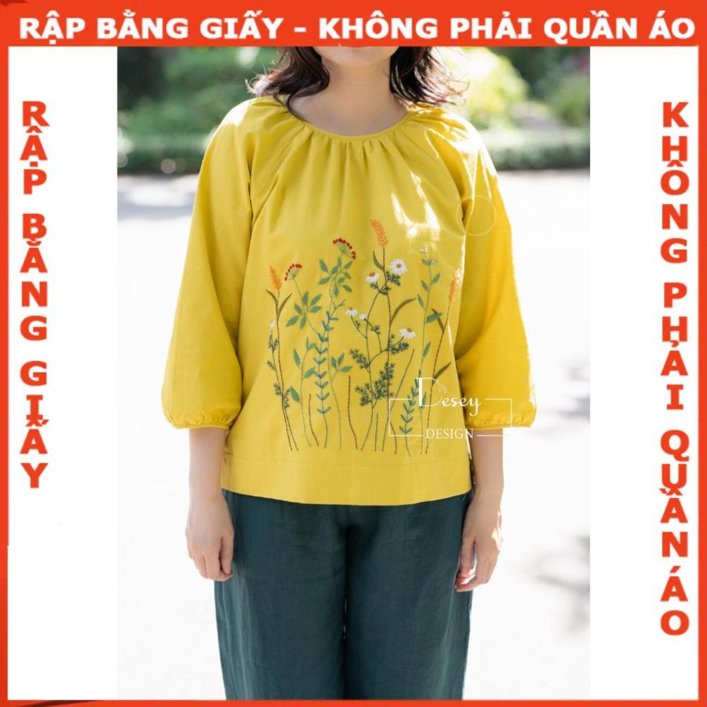 Rập giấy may áo 1677 - bản vẽ