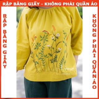 Rập giấy may áo 1677 - bản vẽ