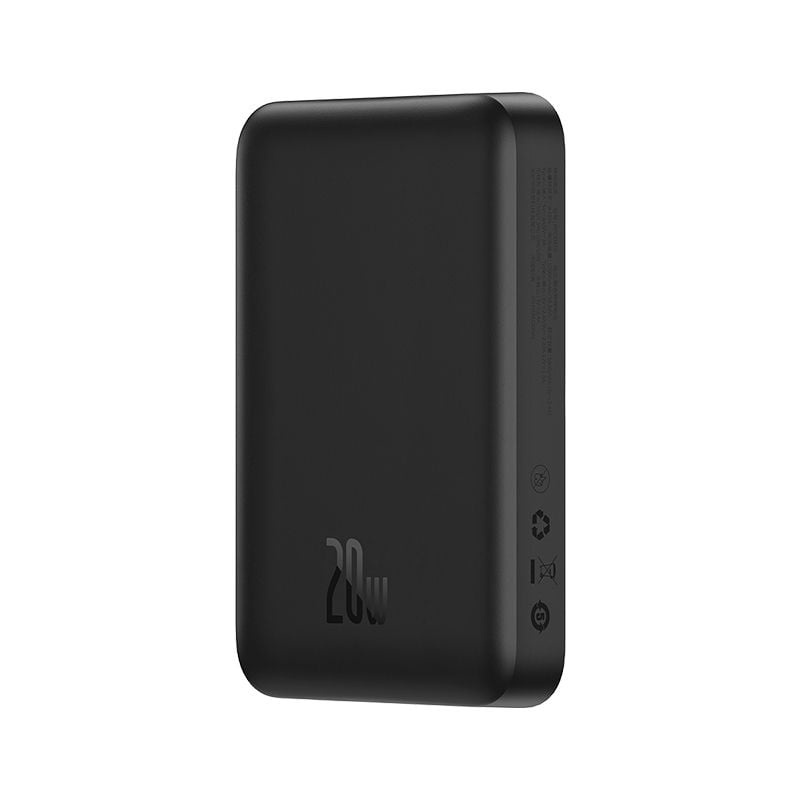 Pin Sạc Dự Phòng Không Dây Tích Hợp Nam Châm Baseus Magnetic Wireless Charging Power bank 6000mAh 20W