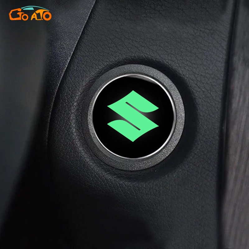 GTIOATO Phát Sáng Nút Khởi Động Ô Tô Nắp Bảo Vệ Phụ KiệN Trang Trí Ô Tô Cho Suzuki XL7 Swift Celerio Vitara Carry APV Ertiga Ciaz Jimny