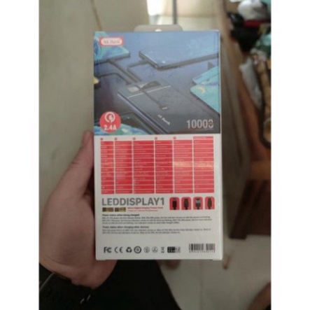 Sạc Dự Phòng AK BANK AK 1102 10000mAh Siêu Trâu có cáp sạc NEW HOT