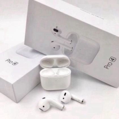Tai Nghe Bluetooth Pro4, tai nghe blutooth Nhét Tai Bluetooth 5.0 Bản nước ngoài tương ứng toàn bộ Dòng Máy HOT HOT