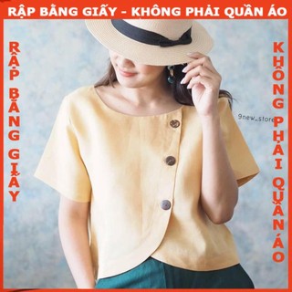 Rập giấy a0 mã 1578 -rập áo vạt tròn