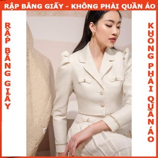 Rập giấy a0 mã 1492 - rập áo vest tay phồng .