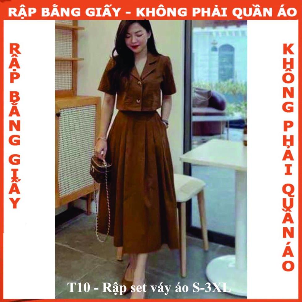 Rập giấy A0 mã T10 - không phải quần áo (BẢN VẼ)