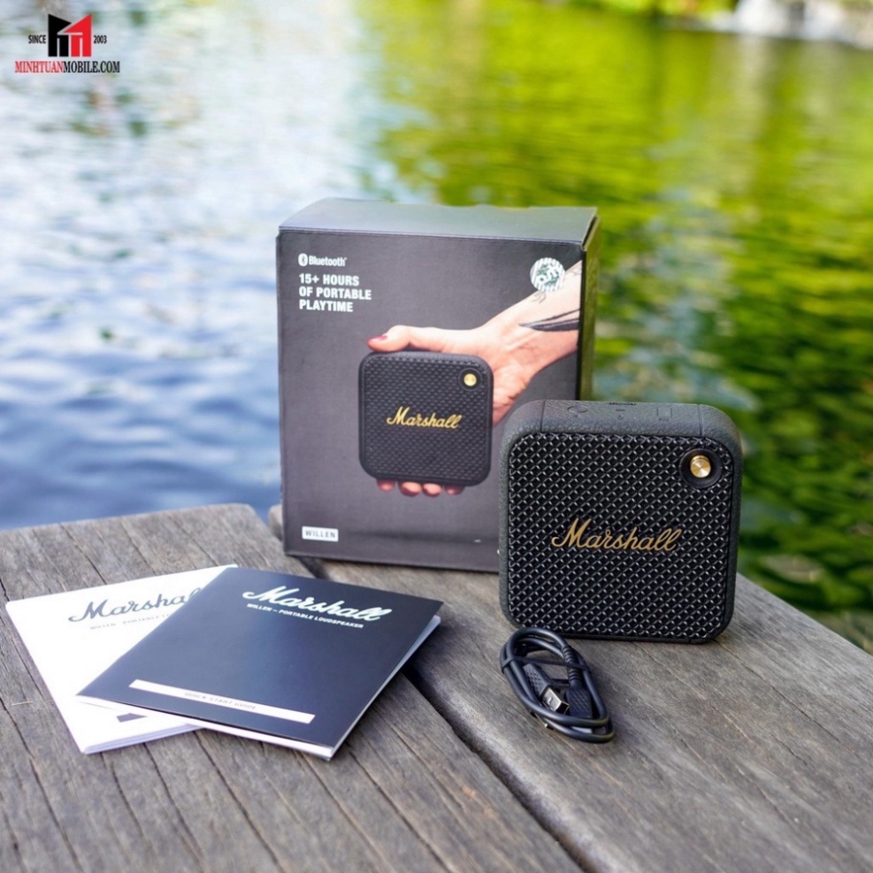 Loa BLUETOOH  không dây  MARSHALL WILLEN -Bass Căng khoẻ, Nhỏ gọn. FULL BOX HOT