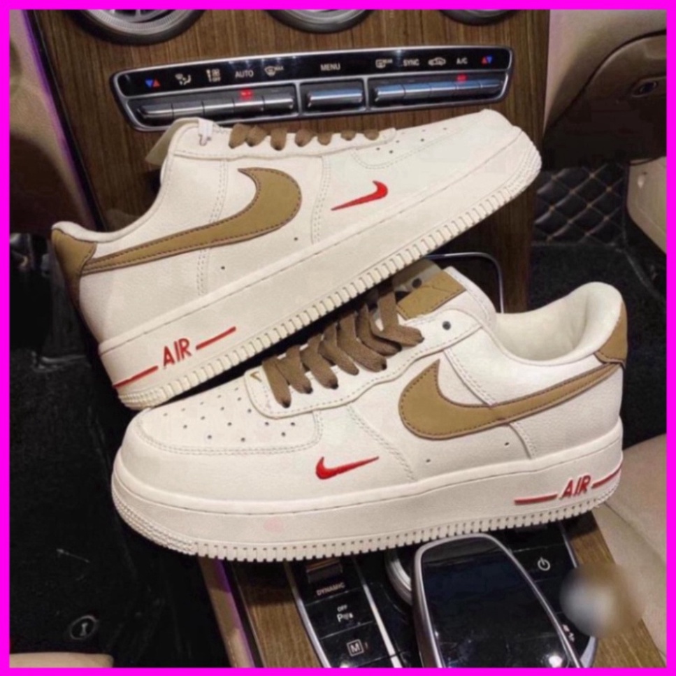 Giày Thể thao A.F1_Nike Vệt Nâu , Giày Sneaker Nam Nữ Hàng SC 1:1 Sneaker.6666