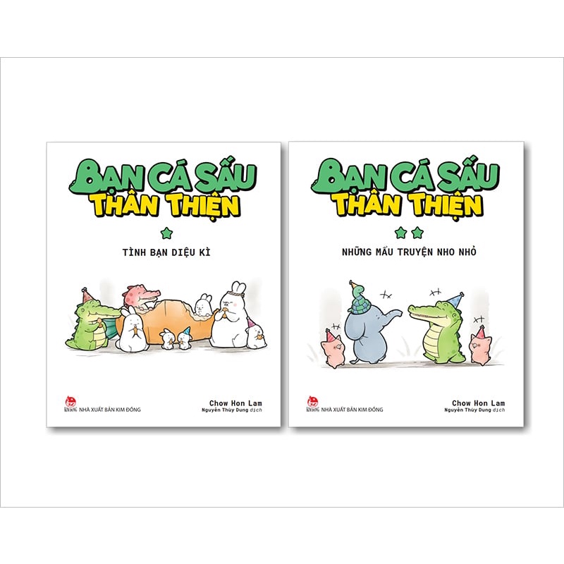 Truyện - Combo Bạn cá sấu thân thiện (2 quyển)