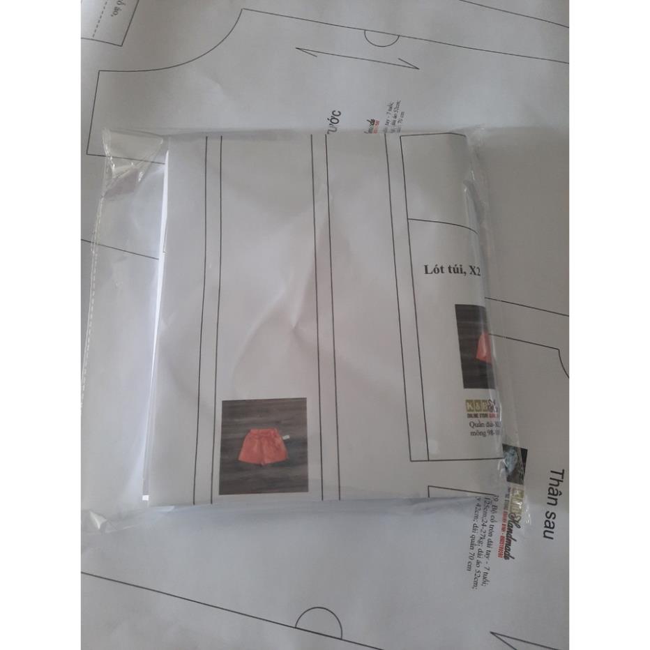 Rập giấy A0 mã 275  - không phải quần áo