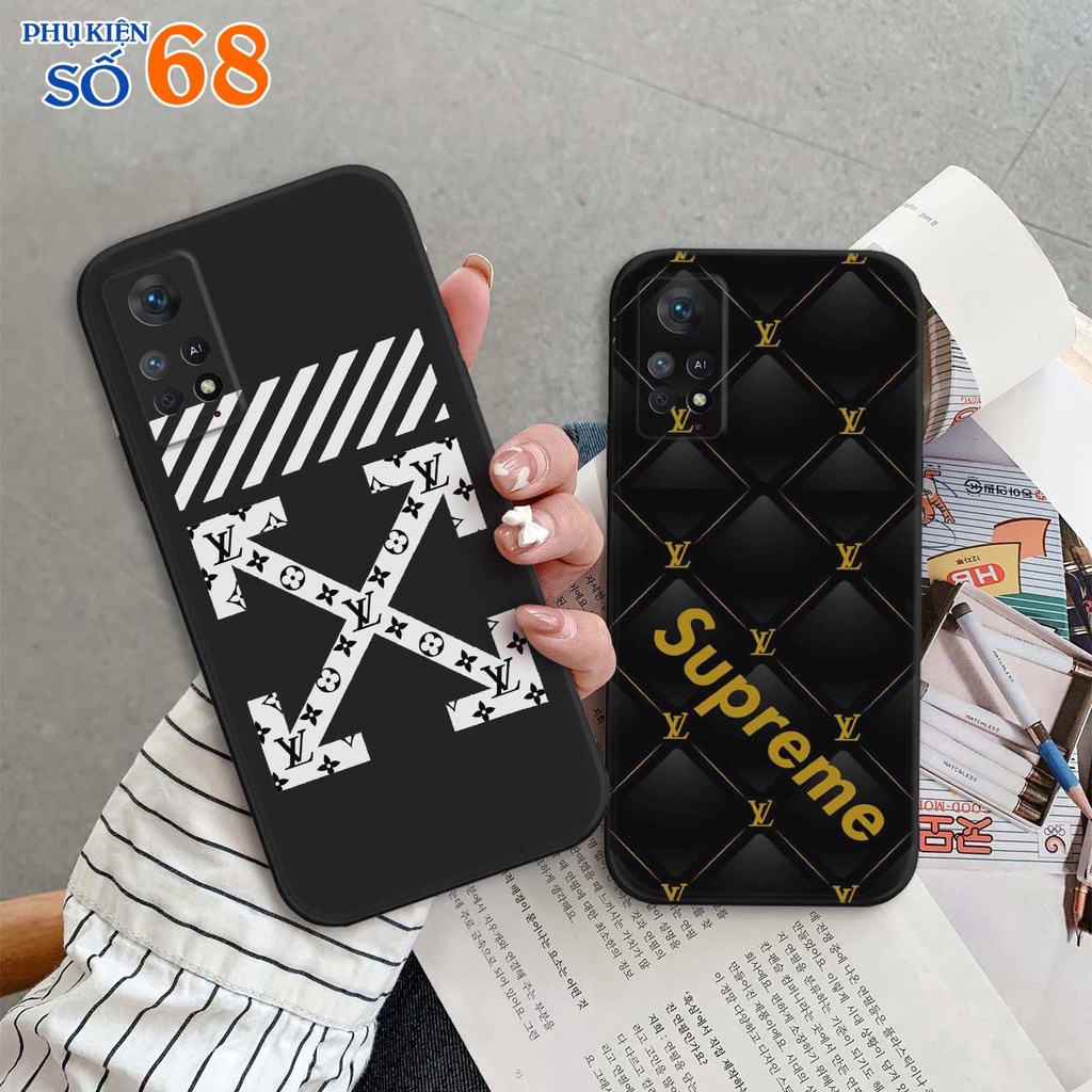 Ốp TPU dẻo Xiaomi Redmi Note 11 4G / Note 11S /Note 11 Pro 5G Silicon hình thời trang thương hiệu nổi tiếng
