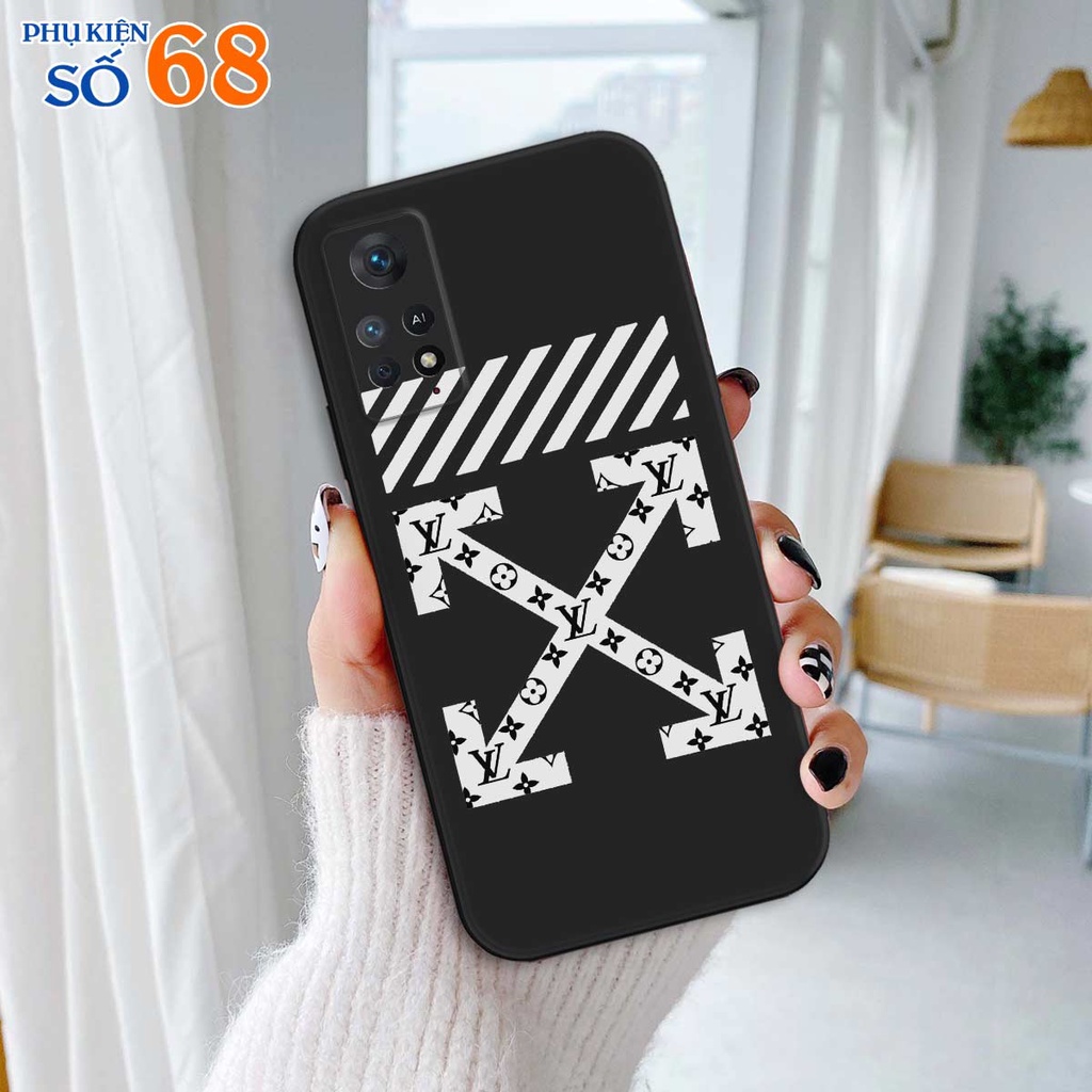 Ốp TPU dẻo Xiaomi Redmi Note 11 4G / Note 11S /Note 11 Pro 5G Silicon hình thời trang thương hiệu nổi tiếng