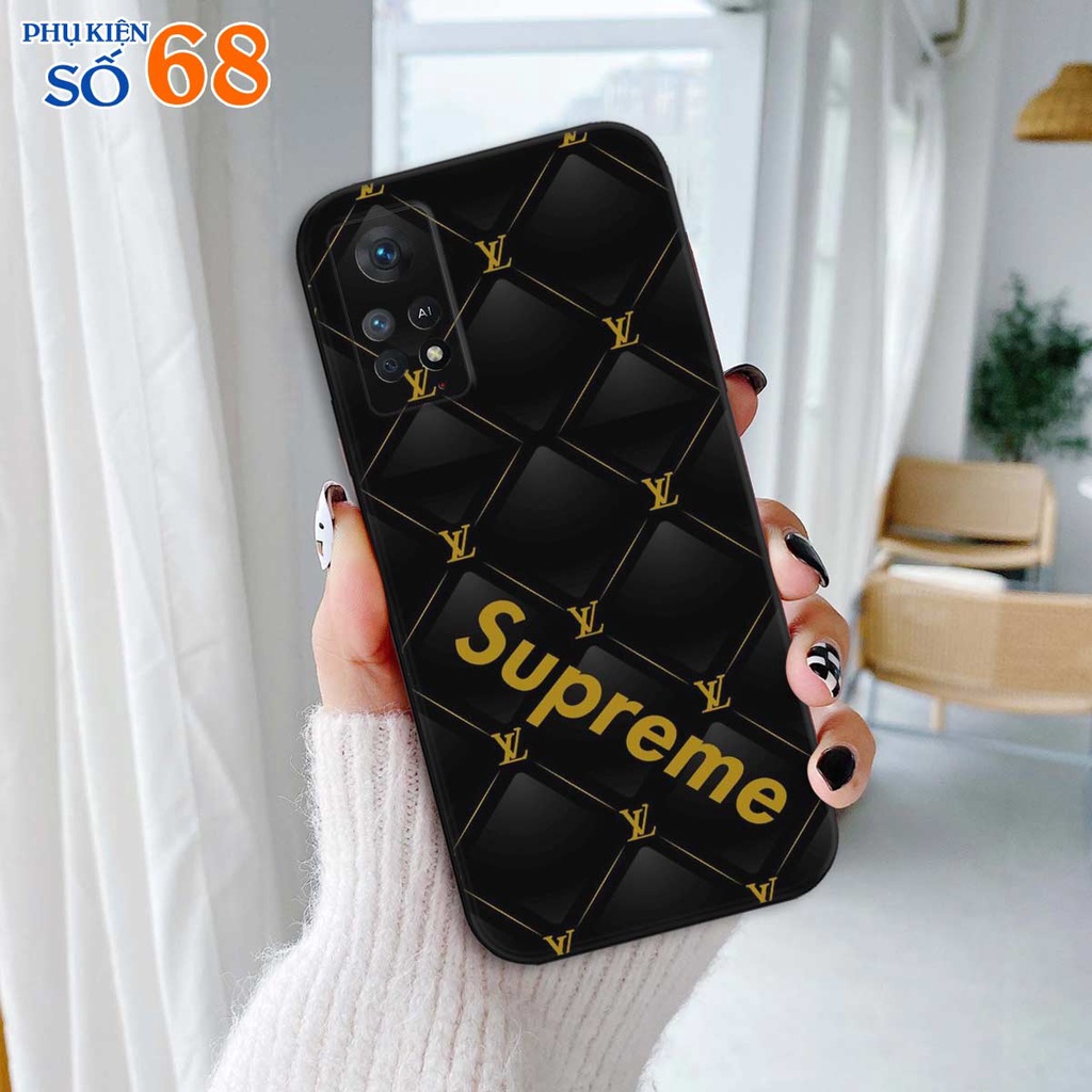 Ốp TPU dẻo Xiaomi Redmi Note 11 4G / Note 11S /Note 11 Pro 5G Silicon hình thời trang thương hiệu nổi tiếng